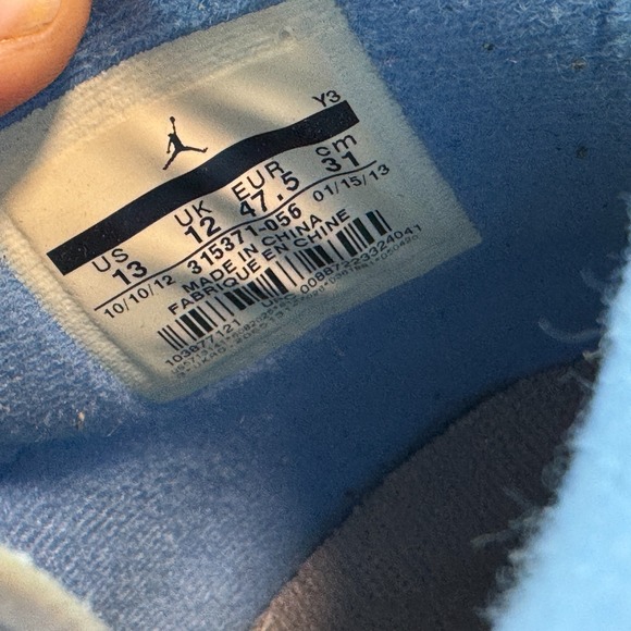 Size 13 Jordan Spizike Mens‎ Mid Top Lace Up Basketball Sneakers 315371-056 - Picture 7 of 9